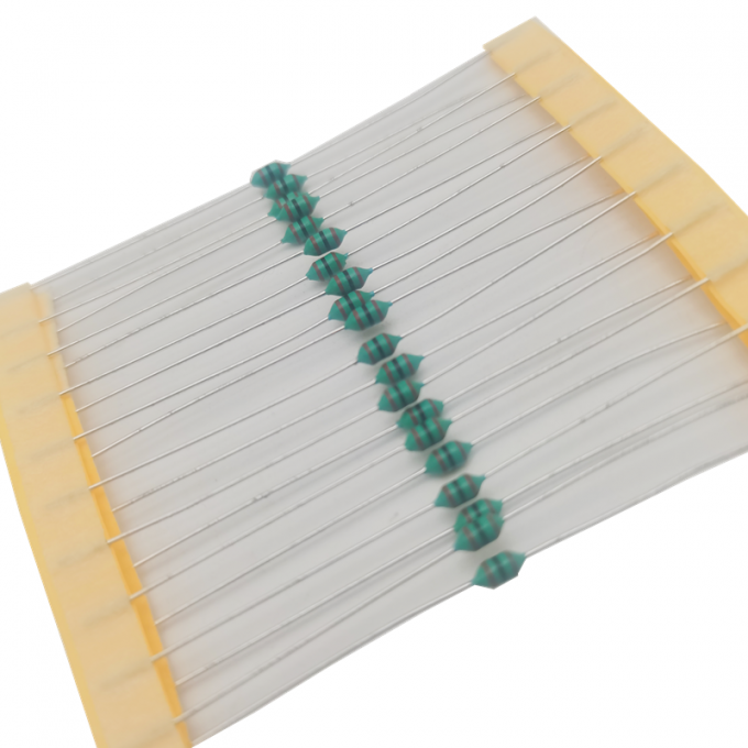 fixed lead inductor power inductor axial conformal coated color code