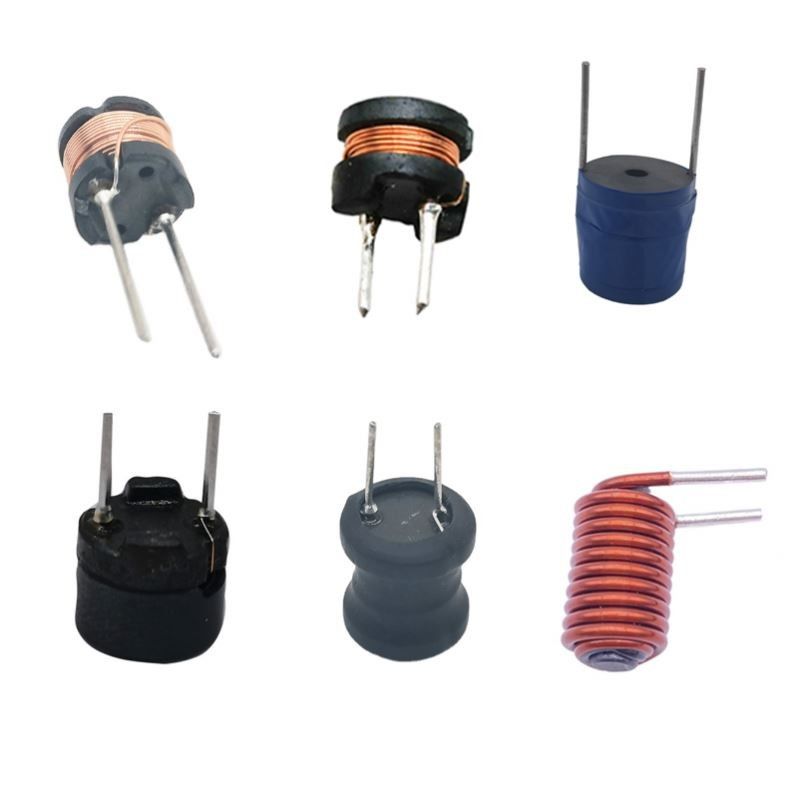 100uH 10uH 22uH 1.3A Through-Hole Drum Core Power Inductor I-Shaped ...